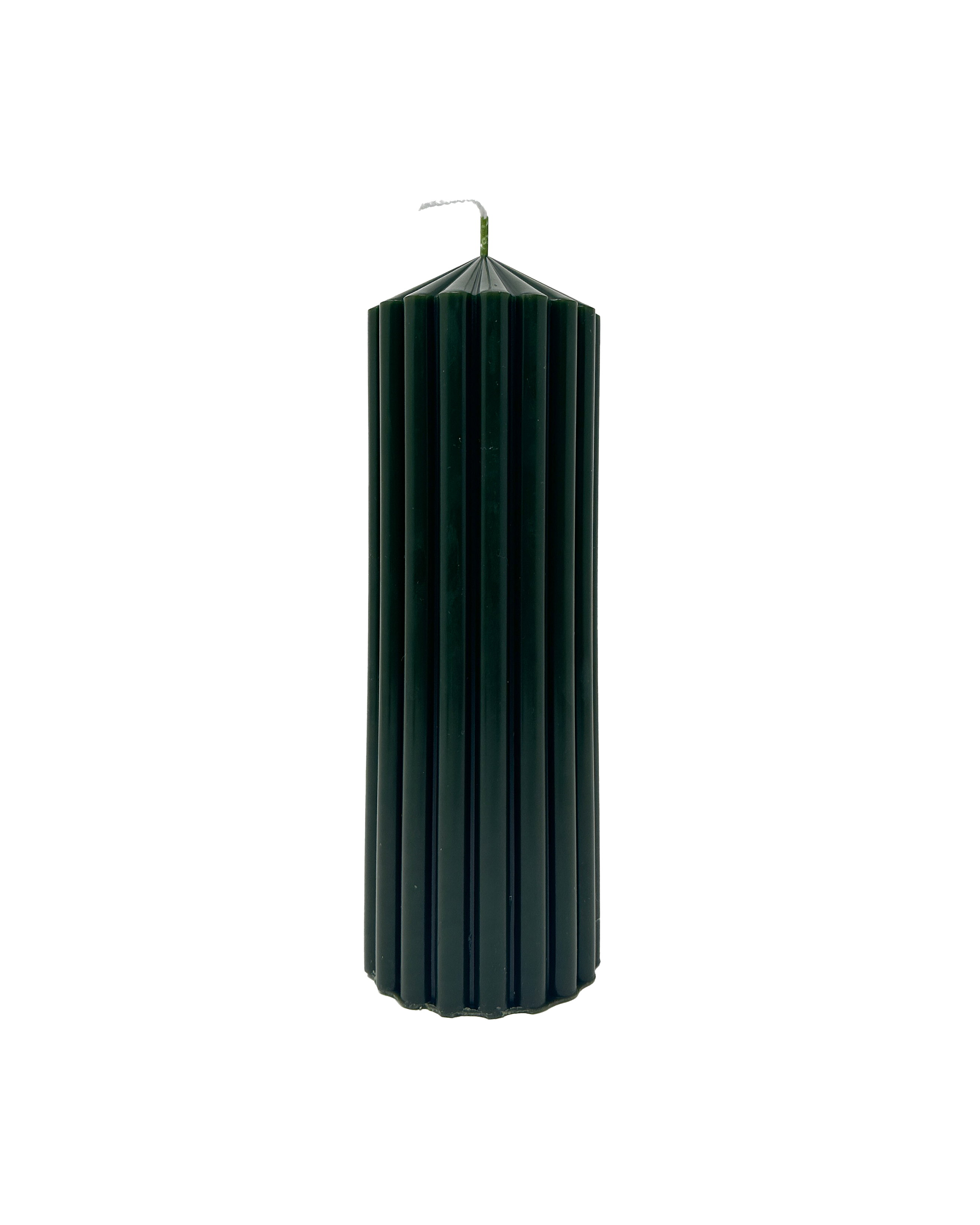 Hemp Wax Pillar Candle
