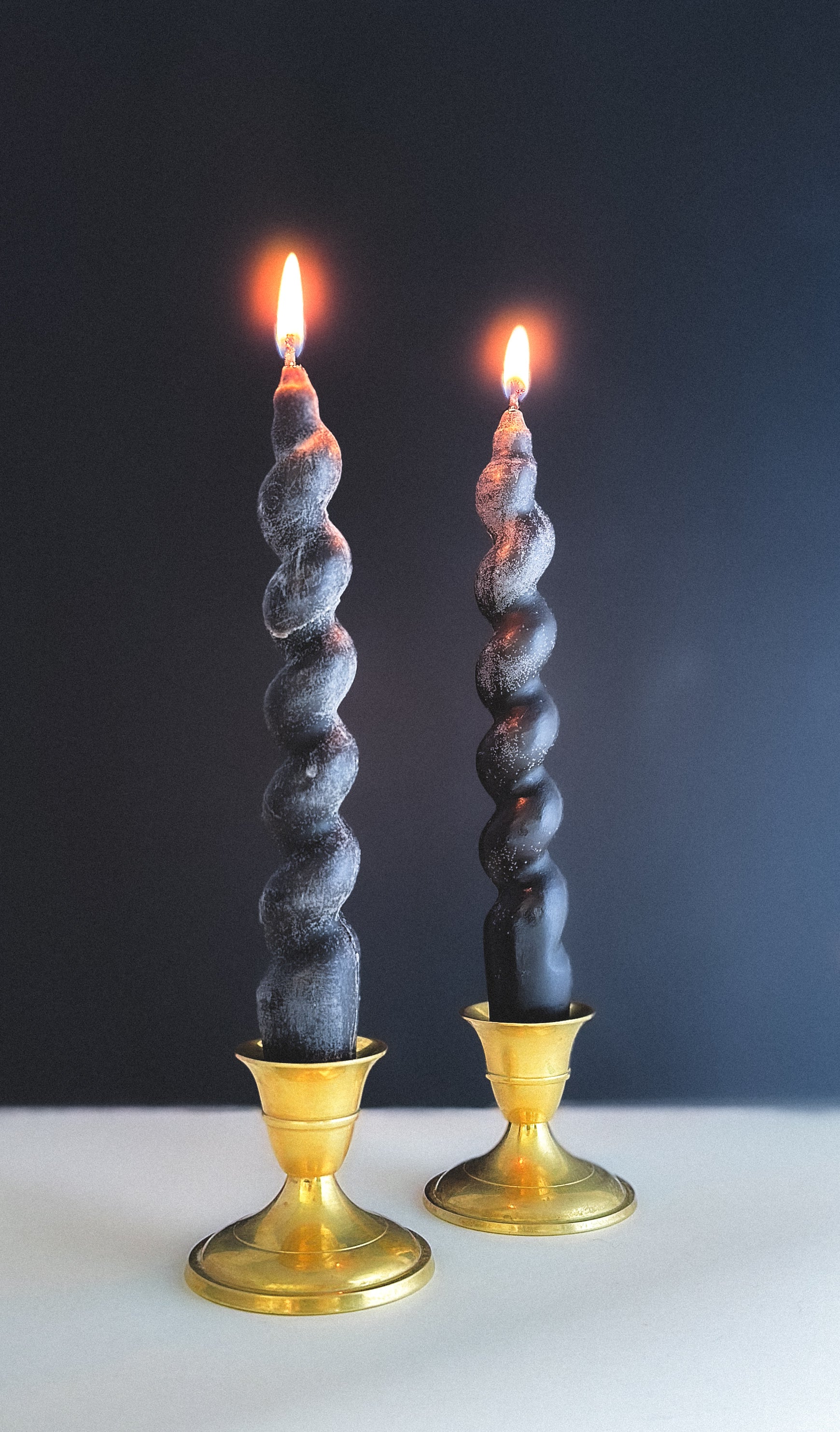 Hemp Wax Taper Candles
